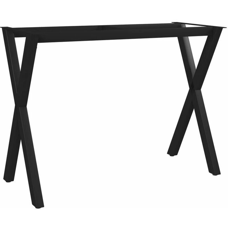 

Estructura de mesa de comedor en forma de X 120x50x72 cm