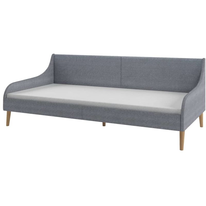 

Estructura de sofa cama de tela gris claro