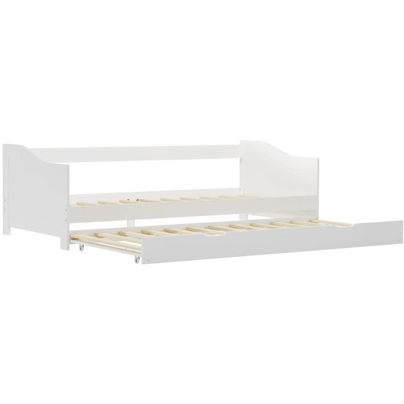 

Estructura de sofa cama madera de pino blanco 90x200 cm