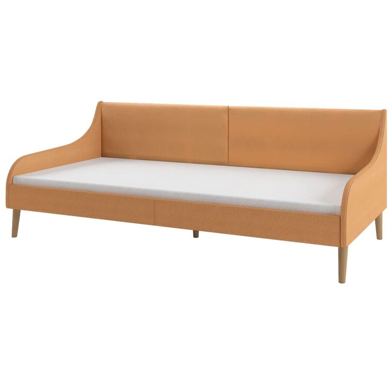 

Estructura de sofá cama tela naranja