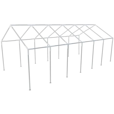 Estructura de toldo de aceros para eventos, 12 x 6 cm vidaXL