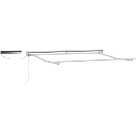 Estructura de toldo retráctil eléctrico 2,5 x 2 m Acero