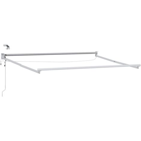Estructura de toldo retráctil eléctrico 3 x 2 m Aluminio