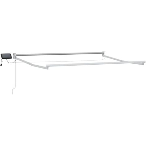 Estructura de toldo retráctil eléctrico 3,5 x 2 m Aluminio