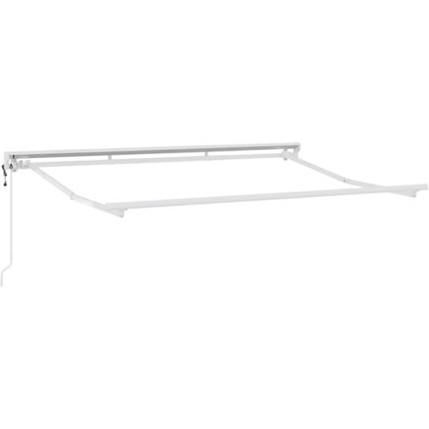Estructura de toldo retráctil eléctrico 3,5 x 2,5 m Acero