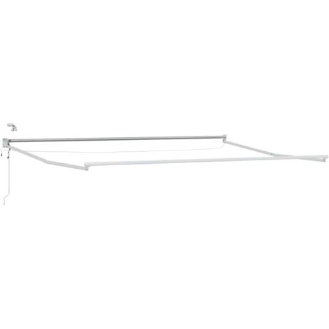 Estructura de toldo retráctil eléctrico 4 x 2 m Aluminio