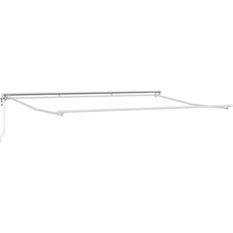Estructura de toldo retráctil eléctrico 4,5 x 3 m Acero