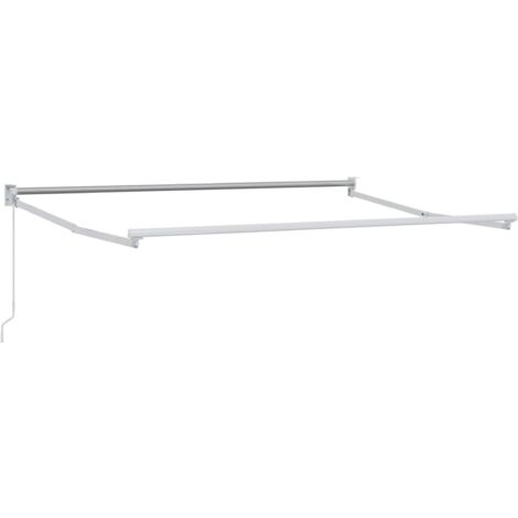 Estructura de toldo retráctil manual 3,5 x 2 m Aluminio