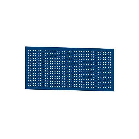 Estructura modular de pared perforada para mesas de trabajo de
