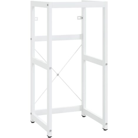 Estructura para lavabo de baño 40 x 38 x 83 cm hierro blanco 020006751