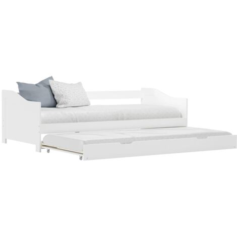 Estructura sofá cama extraíble sin colchón pino  90x200cm