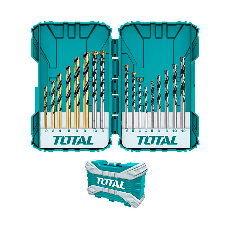 

Estuche 16 brocas para taladro Total Tools TACSDL11601