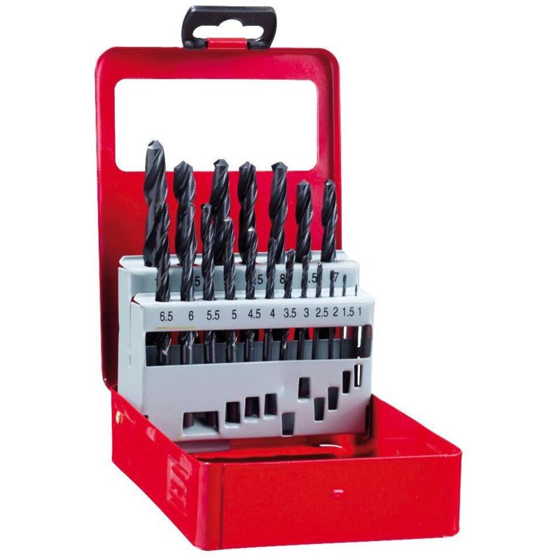 

Estuche brocas hss 1-10 mm. 19 piezas - Wolfpack