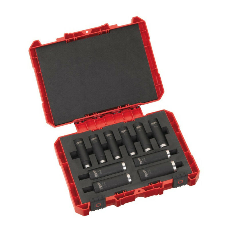 

Juego de 10 casquillo 1/2' Shockwave Impact Duty - 4932352861 - Milwaukee