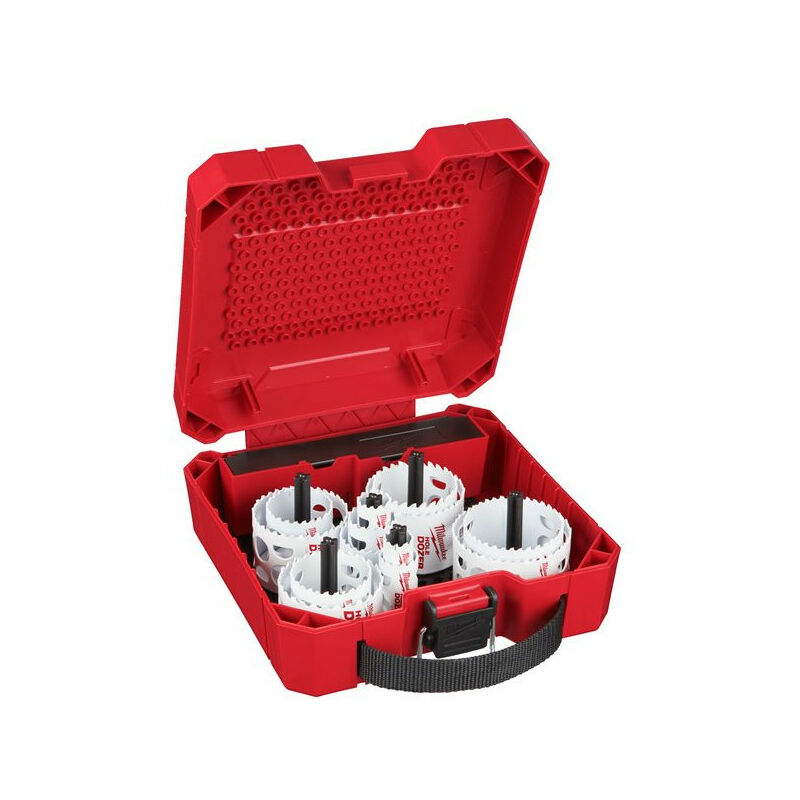 

Milwaukee - Caja de 17 sierras de corona 4/6 bimetal de dózer - 49224102