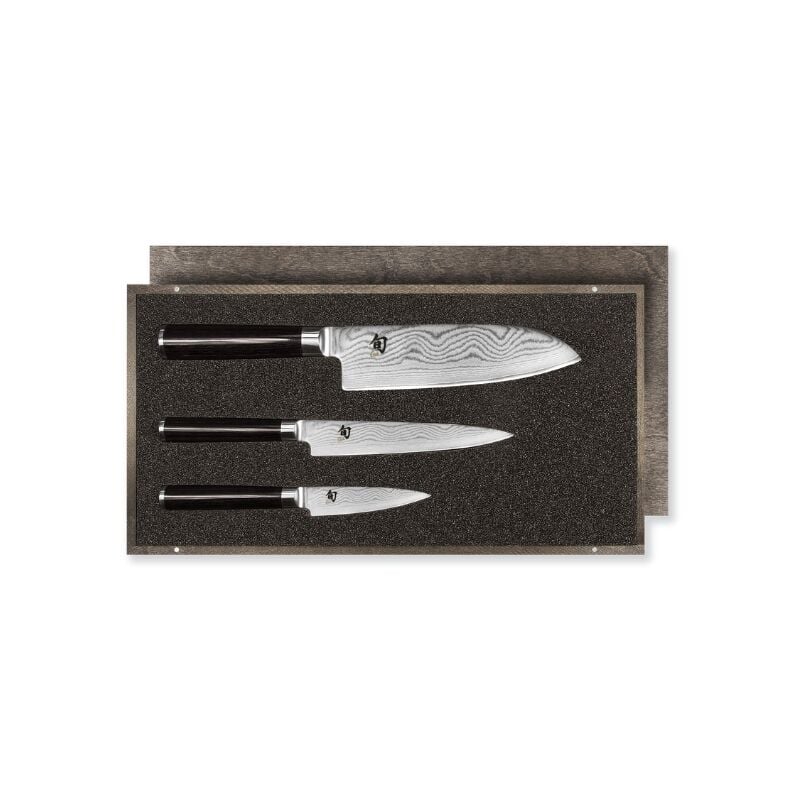 

Estuche de 3 Cuchillos Kai Shun Classic damasco - kai