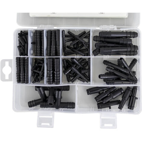 ESTUCHE DE CONECTORES DE MANGUERA 113 PCS JBM 53910