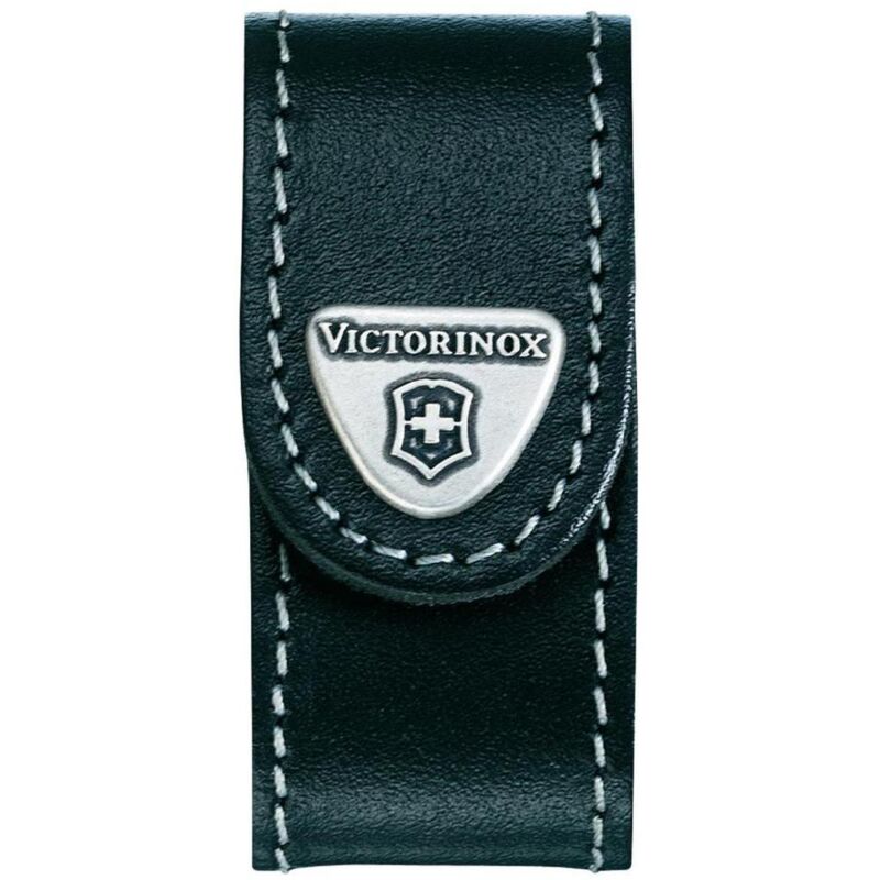 Victorinox Línea Classic Funda de Cuero Negro para Cuchillos 58 mm