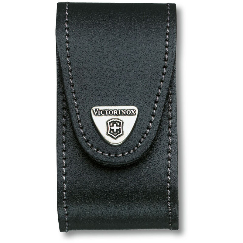 

Estuche de piel para cinturón Victorinox, con presilla, medida 37 x 98 mm, 35 gr, color negro