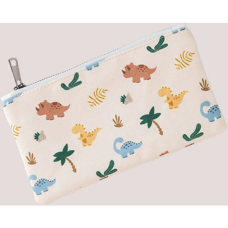 

Estuche de Tela Dino Party Kids Multicolor Classic - Sklum