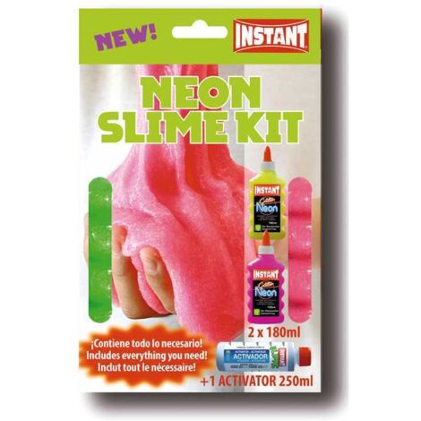 ESTUCHE NEON SLIME MINI KIT 2 COLAS + ACTIVADOR INSTANT 18951