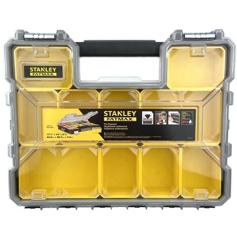 Vhbw Pieza de espuma compatible con Stanley FatMax TSTAK III FMST1-71968  caja de herramientas - espuma rígida, negro - azul, 30mm