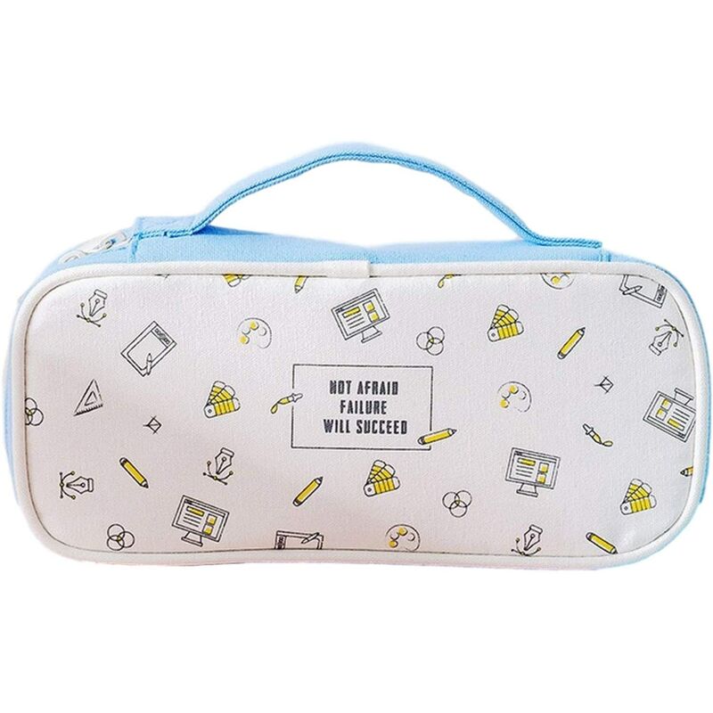 

Estuche para lápices portátil Estuche para lápices de gran capacidad Estuche para lápices multifuncional de moda Almacenamiento para niños Bolsa de