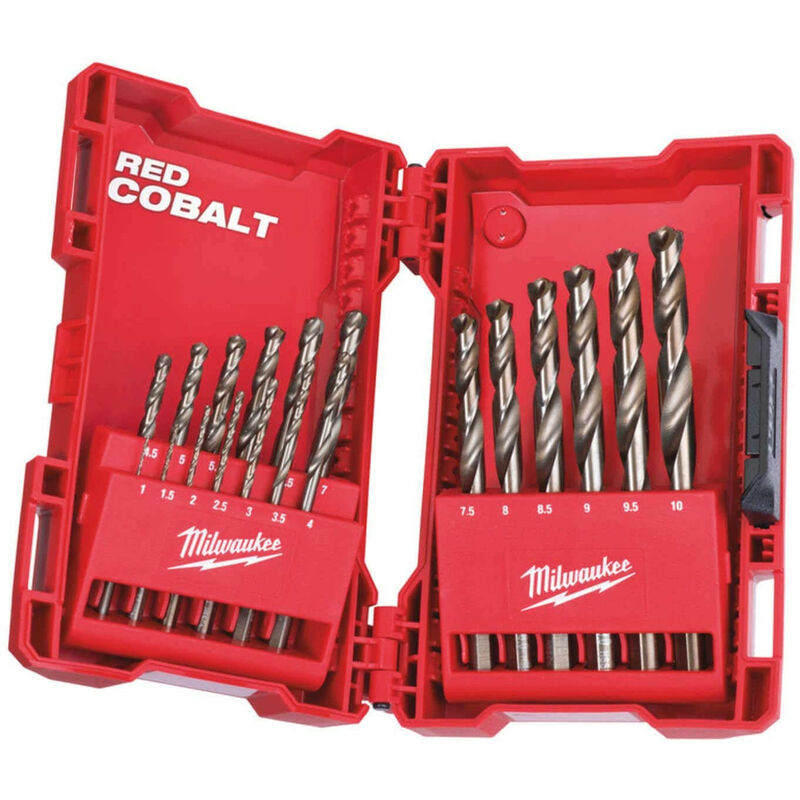 

Milwaukee Kit 19 Brocas Red Helix Hss-G