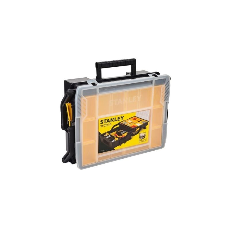 

Estuche Clasificador 400X420X315Mm Separadores Moviles 2Niveles Polipropileno Stanley