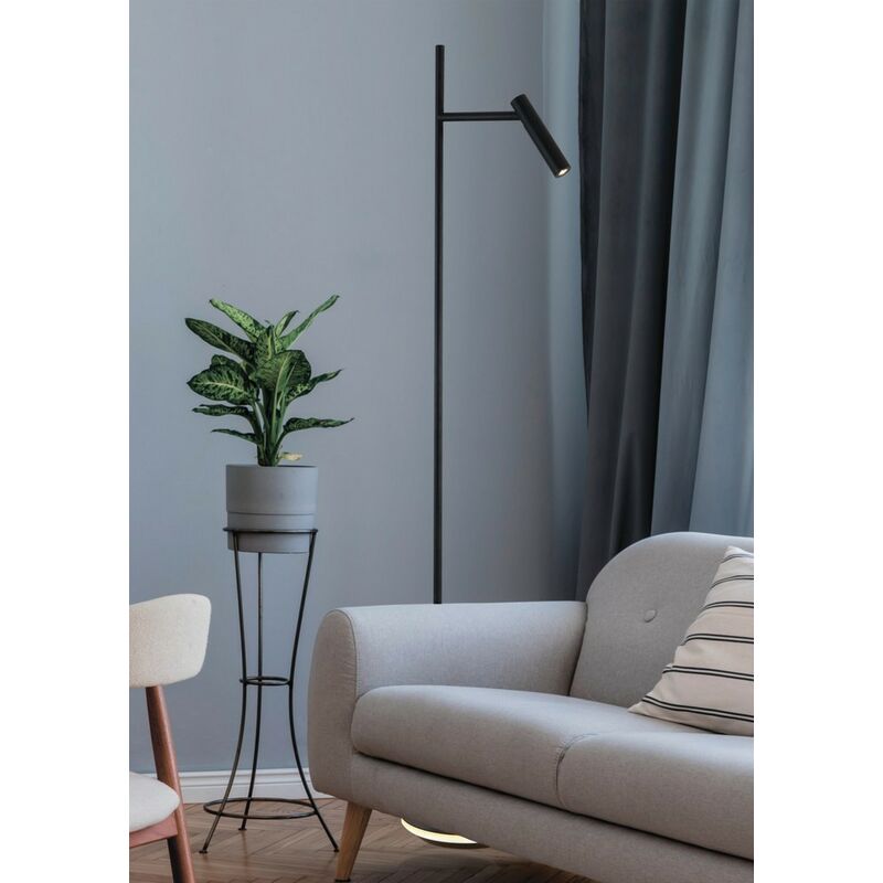 Estudo Integrated led Floor Lamp Black