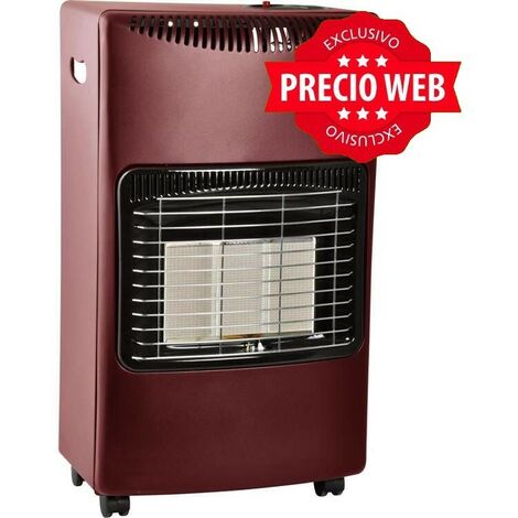 Estufa a gas Solthermic EG10B rojo Burdeos - BURDEOS