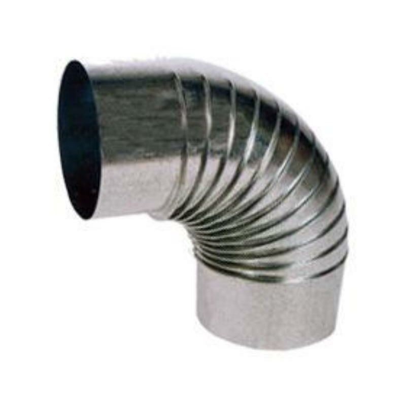

MIBRICOTIENDA estufa codo galvanizado rizado 90º de 200 cgs20090