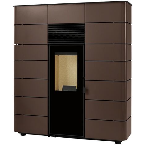 Estufa de aire NEVADA 8 KW - SOLZAIMA Color: Corten
