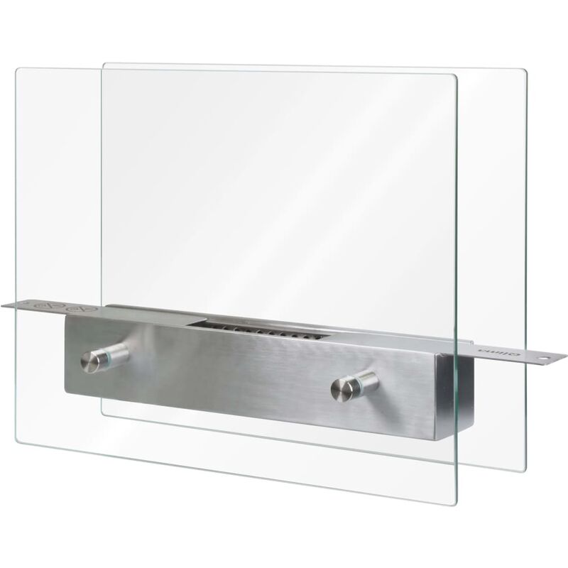 

Qlima Quemador de etanol 35x12x28 cm FFB 106 - Plateado