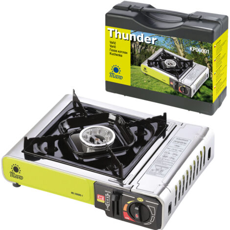 Estufa de camping a gas THUNDER PRO de 2 kW