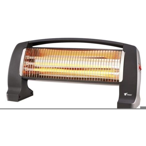 Estufa de Cuarzo con 3 Posiciones de Calor  Potencia 1200W y Oscilación Automática  Oferta exclusiva