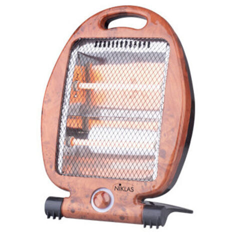 Estufa de cuarzo de diseño 800 W – Radical Chic ABS compacta – Niklas
