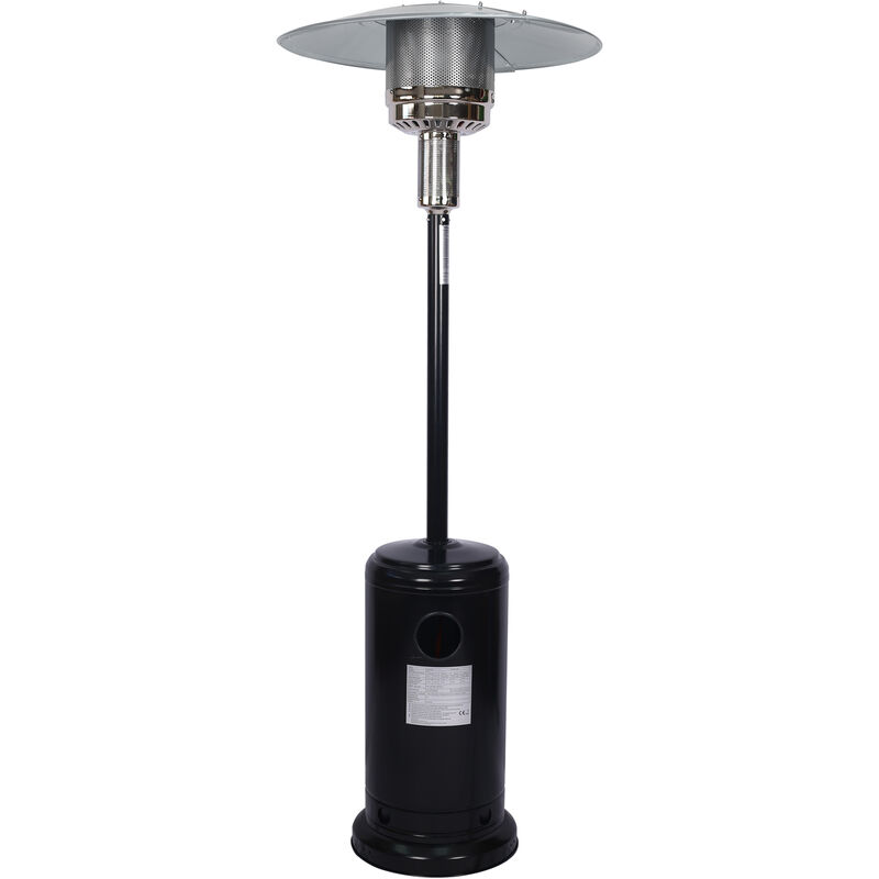 

Wiltec - Estufa de gas para terraza 13000W calefactor para balcón jardín patio radiador a gas para exteriores