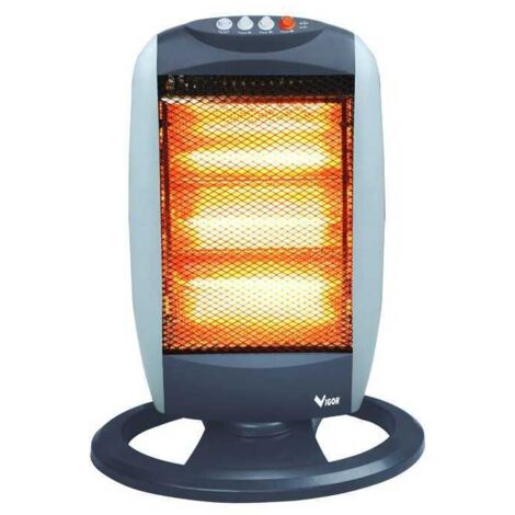 Estufa de halógeno Vigor Toshi 3X400 vatios
