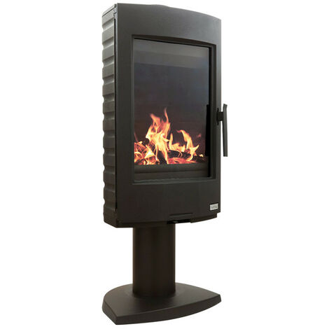 estufa de leña 7.5kw antracita - 389130 - Godin -