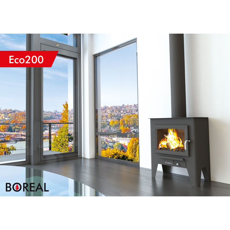 

Estufa De Leña Boreal Modelo Eco 200