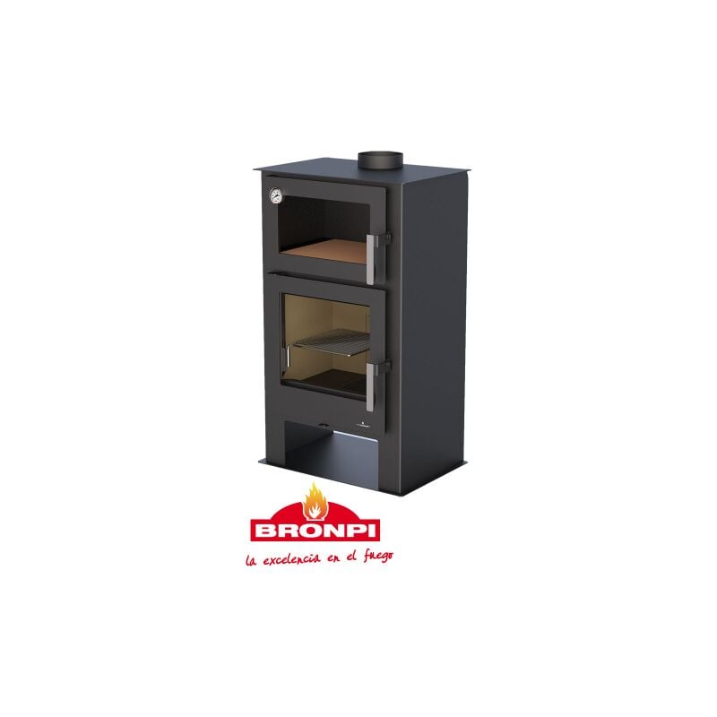 

ESTUFA DE LEÑA CON HORNO MODELO GIJÓN-H - Bronpi