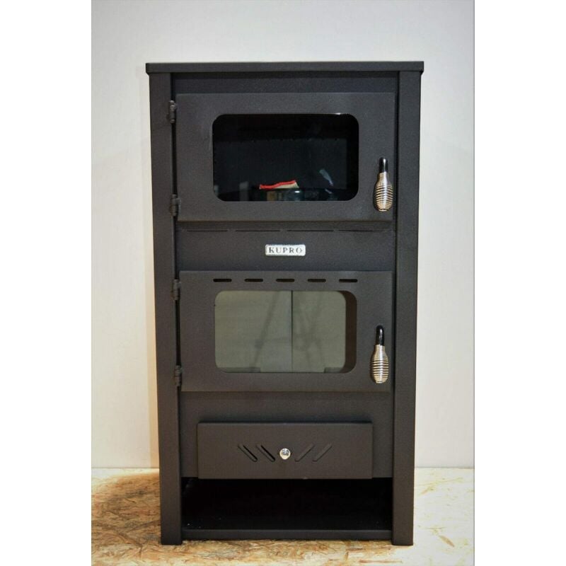 

Estufa de leña con horno, potencia de calentamiento de 14 kw, estufa de combustible sólido para cocinar, modelo 'Horno Grando'