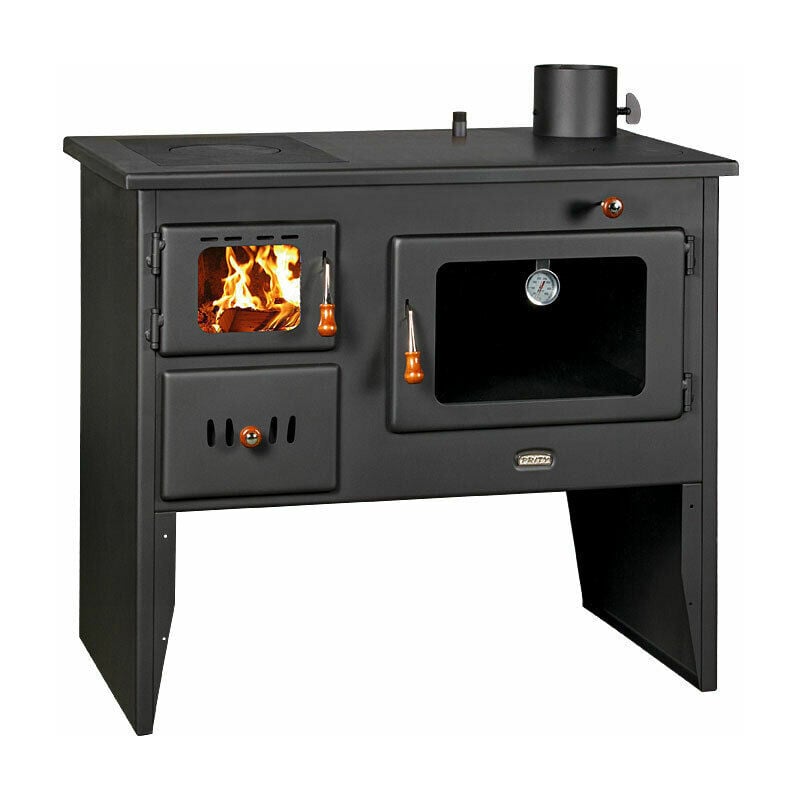 

Estufa de leña con horno y caldera - Modelo Prity 1P41 W12