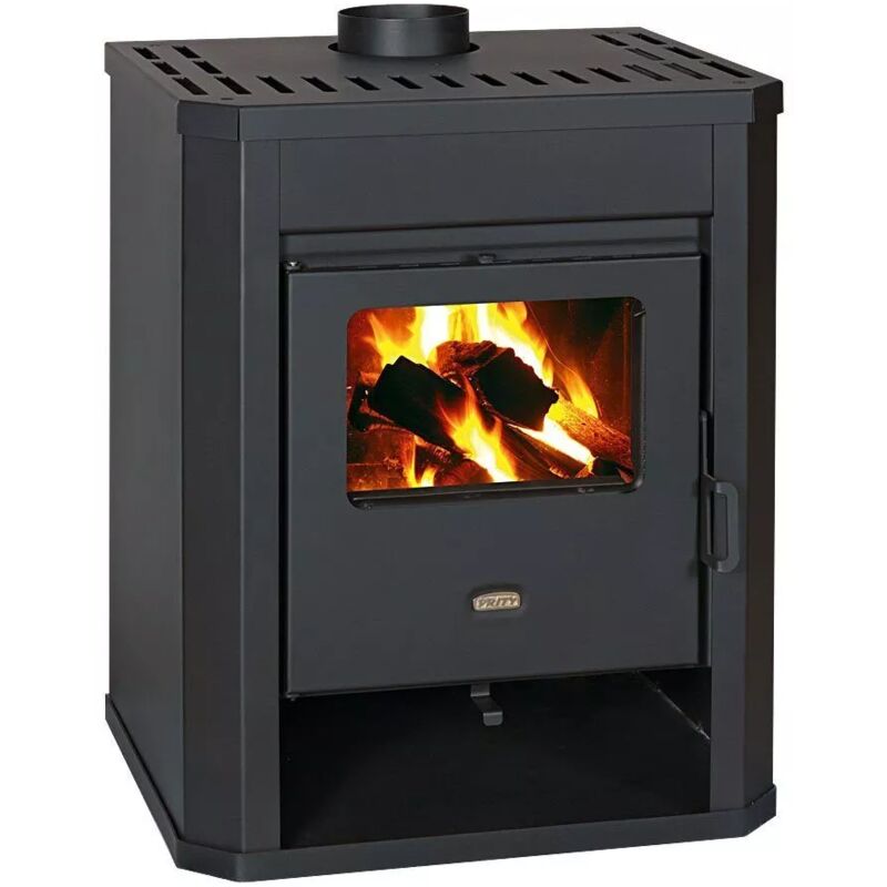 

Estufa de leña con potencia de calefacción 15 kW Modelo Prity WD D