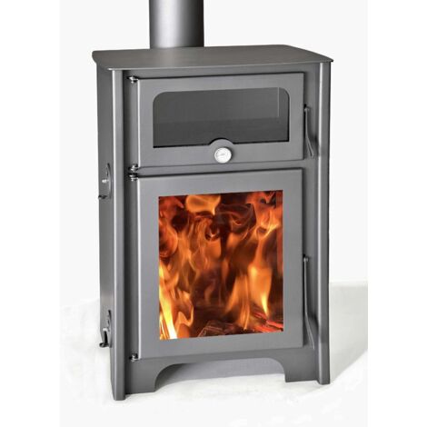 Estufa de leña Eco design Firenze Premium 7 KW - Juan Panadero