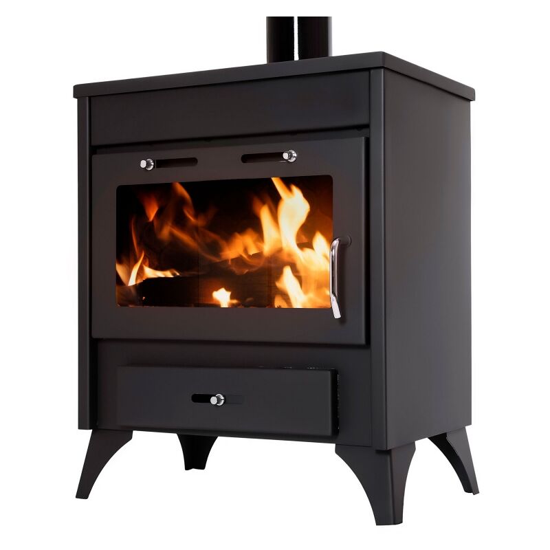 Estufa de leña gran anchura RAY MAX