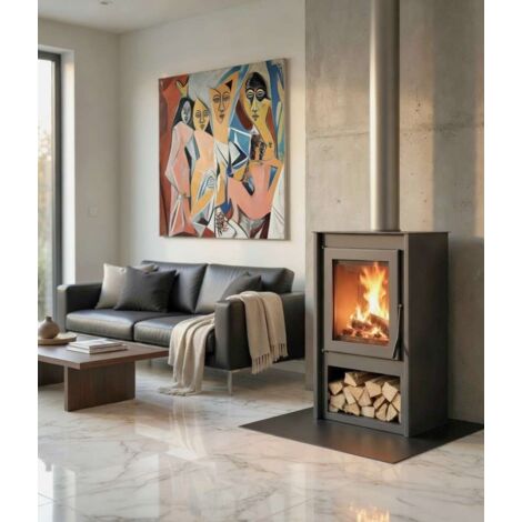 Estufa de leña mod. Bayonne - 10,6 KW