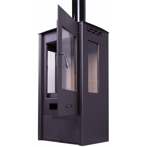 Estufa de leña modelo Marsella Eco Plus 13 KW - Juan Panadero