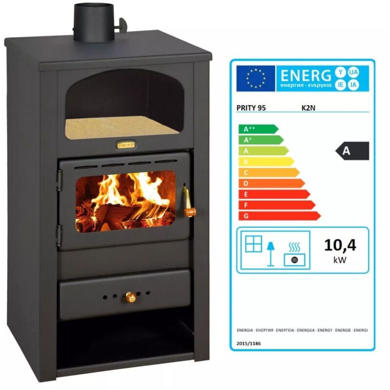 

ESTUFA DE LEÑA Prity K2 N - 10 KW - EcoDesign 2022